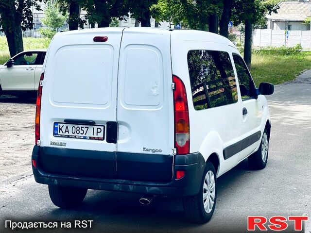 Белый Рено Кенгу, объемом двигателя 1.4 л и пробегом 241 тыс. км за 2500 $, фото 5 на Automoto.ua