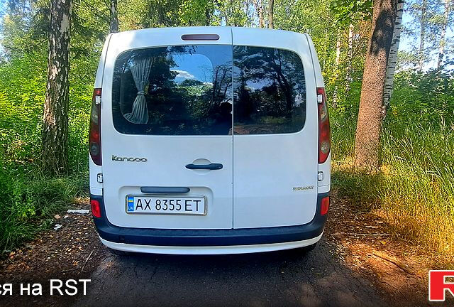 Белый Рено Кенгу, объемом двигателя 1.5 л и пробегом 213 тыс. км за 6000 $, фото 1 на Automoto.ua