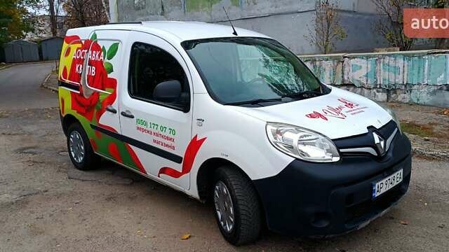 Белый Рено Кенгу, объемом двигателя 1.5 л и пробегом 303 тыс. км за 6000 $, фото 5 на Automoto.ua