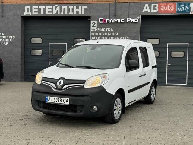 Белый Рено Кенгу, объемом двигателя 1.5 л и пробегом 205 тыс. км за 9600 $, фото 2 на Automoto.ua