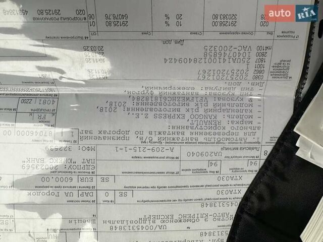 Белый Рено Кенгу, объемом двигателя 0 л и пробегом 25 тыс. км за 12400 $, фото 65 на Automoto.ua