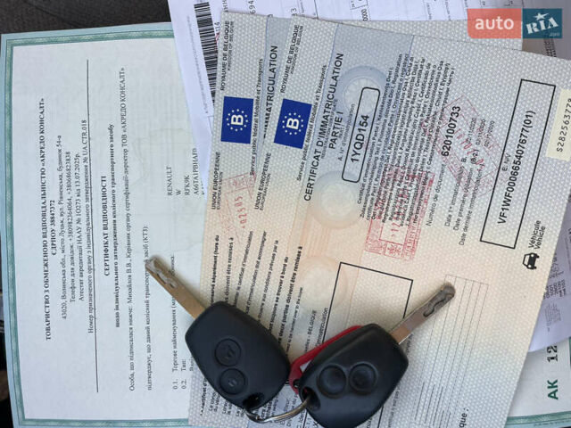 Білий Рено Кєнгу, об'ємом двигуна 1.5 л та пробігом 86 тис. км за 10700 $, фото 15 на Automoto.ua