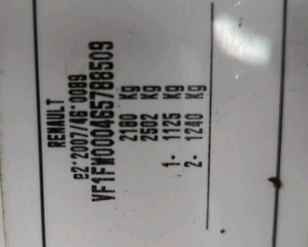 Белый Рено Кенгу, объемом двигателя 0 л и пробегом 45 тыс. км за 12900 $, фото 4 на Automoto.ua