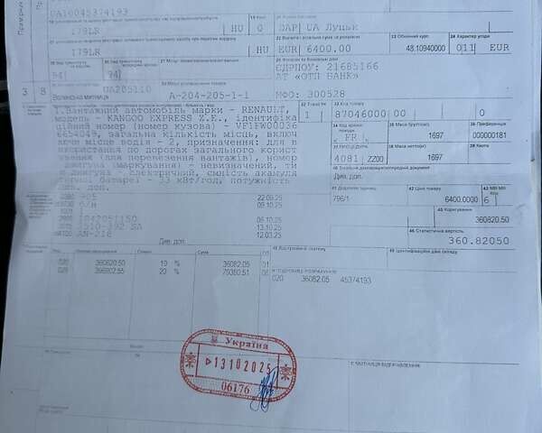 Рено Кенгу 2021 в Хмельницком на Automoto.ua Белый Рено Кенгу, объемом двигателя 0 л и пробегом 30 тыс. км за 13700 $, фото 54 на Automoto.ua