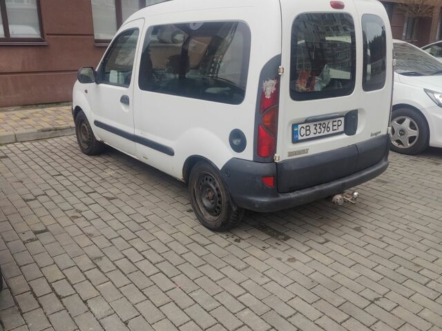 Белый Рено Кенгу, объемом двигателя 1.9 л и пробегом 267 тыс. км за 2400 $, фото 1 на Automoto.ua