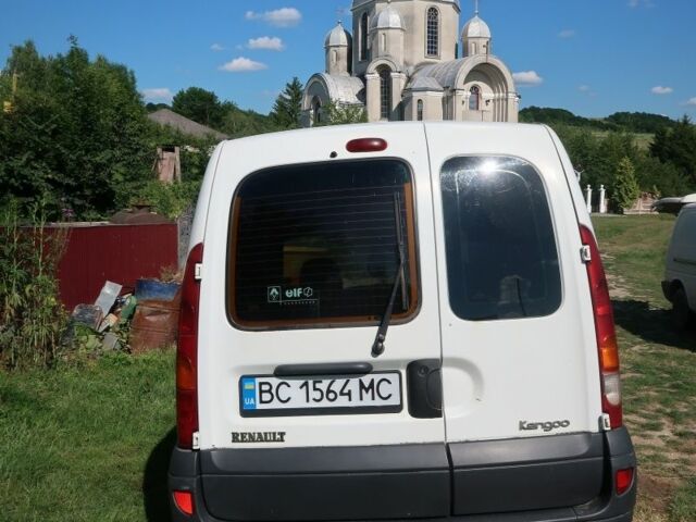 Белый Рено Кенгу, объемом двигателя 1.5 л и пробегом 264 тыс. км за 2700 $, фото 1 на Automoto.ua
