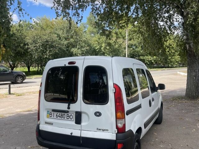 Белый Рено Кенгу, объемом двигателя 1.5 л и пробегом 279 тыс. км за 3200 $, фото 4 на Automoto.ua