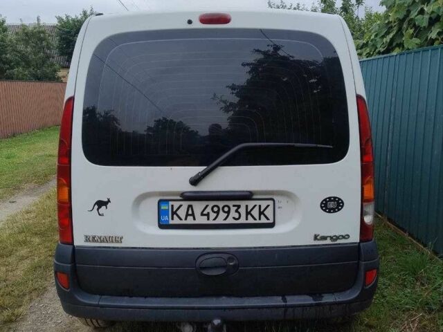 Белый Рено Кенгу, объемом двигателя 1.5 л и пробегом 244 тыс. км за 4500 $, фото 6 на Automoto.ua