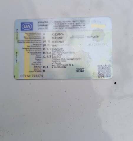 Білий Рено Кєнгу, об'ємом двигуна 1.15 л та пробігом 210 тис. км за 3700 $, фото 10 на Automoto.ua