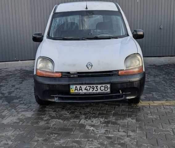 Белый Рено Кенгу, объемом двигателя 1.9 л и пробегом 290 тыс. км за 1499 $, фото 1 на Automoto.ua