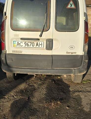 Белый Рено Кенгу, объемом двигателя 1.87 л и пробегом 210 тыс. км за 2500 $, фото 2 на Automoto.ua