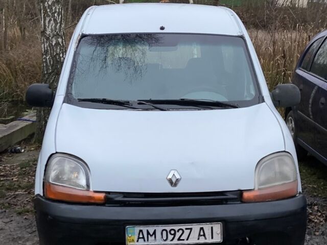 Белый Рено Кенгу, объемом двигателя 1.9 л и пробегом 250 тыс. км за 1000 $, фото 1 на Automoto.ua