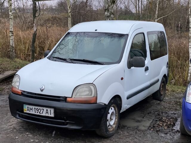 Белый Рено Кенгу, объемом двигателя 1.9 л и пробегом 250 тыс. км за 1000 $, фото 2 на Automoto.ua