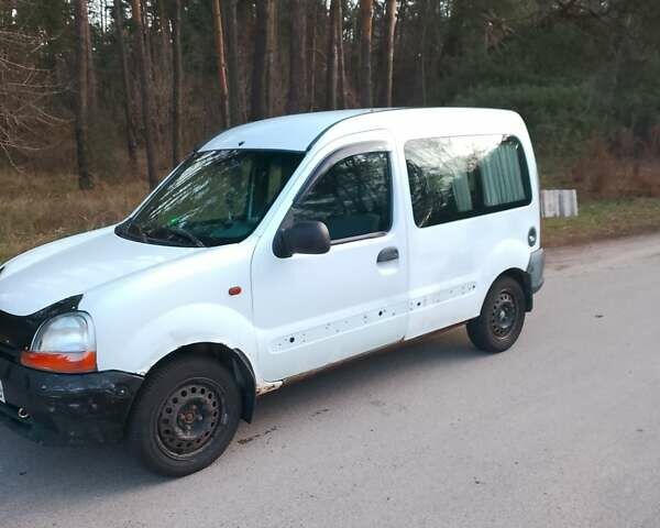 Белый Рено Кенгу, объемом двигателя 1.87 л и пробегом 50 тыс. км за 3000 $, фото 6 на Automoto.ua
