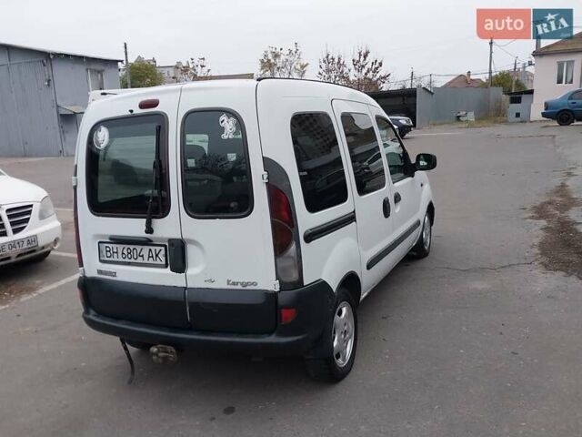 Белый Рено Кенгу, объемом двигателя 1.87 л и пробегом 250 тыс. км за 3000 $, фото 6 на Automoto.ua