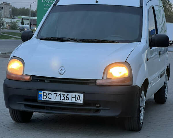 Белый Рено Кенгу, объемом двигателя 1.9 л и пробегом 350 тыс. км за 2300 $, фото 3 на Automoto.ua