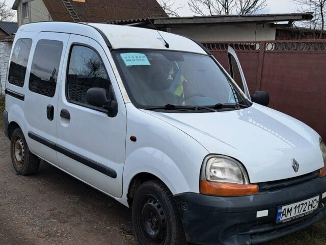 Белый Рено Кенгу, объемом двигателя 1.87 л и пробегом 305 тыс. км за 3500 $, фото 2 на Automoto.ua