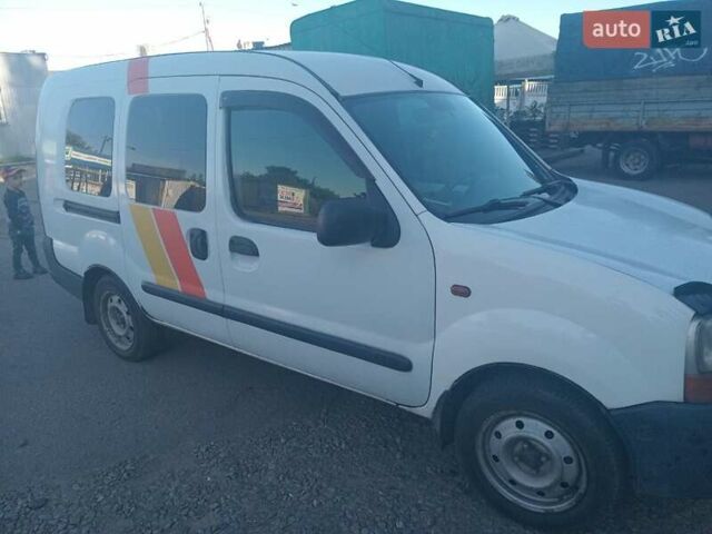 Белый Рено Кенгу, объемом двигателя 1.9 л и пробегом 188 тыс. км за 2500 $, фото 2 на Automoto.ua