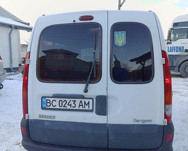 Белый Рено Кенгу, объемом двигателя 1.9 л и пробегом 321 тыс. км за 2700 $, фото 2 на Automoto.ua