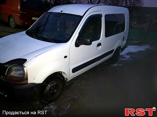 Белый Рено Кенгу, объемом двигателя 1.9 л и пробегом 272 тыс. км за 3400 $, фото 3 на Automoto.ua