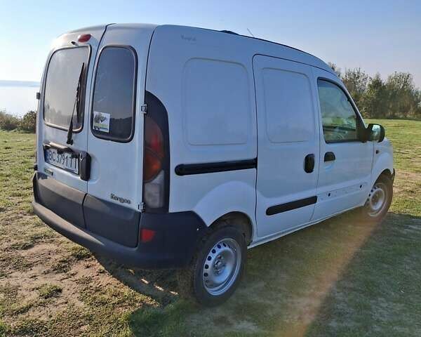 Белый Рено Кенгу, объемом двигателя 1.9 л и пробегом 320 тыс. км за 3000 $, фото 2 на Automoto.ua