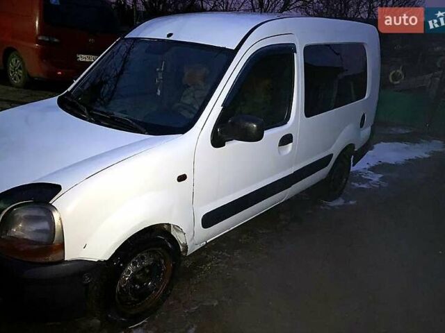 Белый Рено Кенгу, объемом двигателя 1.9 л и пробегом 272 тыс. км за 3400 $, фото 2 на Automoto.ua