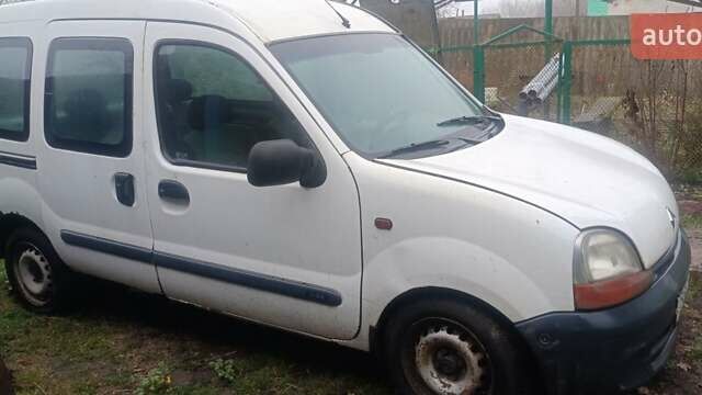 Белый Рено Кенгу, объемом двигателя 1.9 л и пробегом 288 тыс. км за 2000 $, фото 4 на Automoto.ua