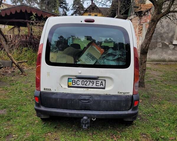 Белый Рено Кенгу, объемом двигателя 1.87 л и пробегом 488 тыс. км за 3000 $, фото 3 на Automoto.ua