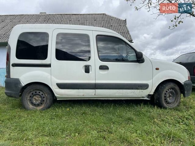 Рено Кенгу 2002 в Долине на Automoto.ua Белый Рено Кенгу, объемом двигателя 1.5 л и пробегом 250 тыс. км за 1600 $, фото 3 на Automoto.ua
