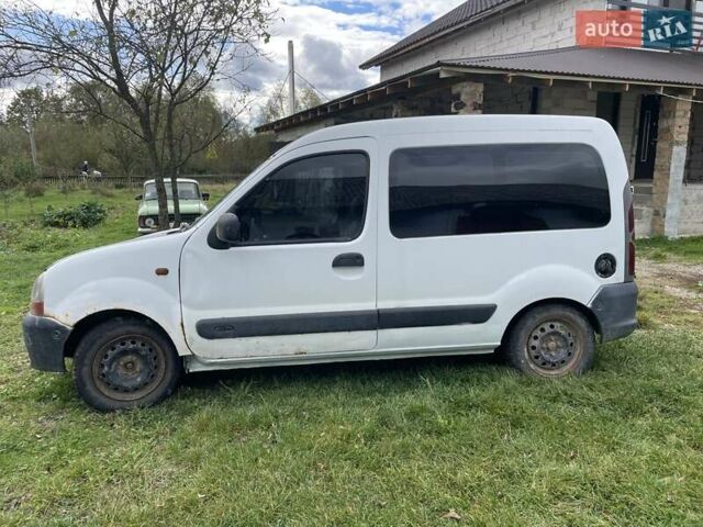 Рено Кенгу 2002 в Долине на Automoto.ua Белый Рено Кенгу, объемом двигателя 1.5 л и пробегом 250 тыс. км за 1600 $, фото 2 на Automoto.ua