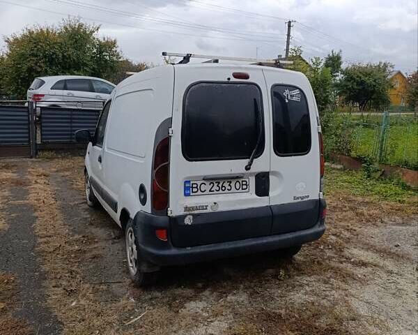 Рено Кенгу 2002 в Буске на Automoto.ua Белый Рено Кенгу, объемом двигателя 1.5 л и пробегом 406 тыс. км за 1600 $, фото 5 на Automoto.ua