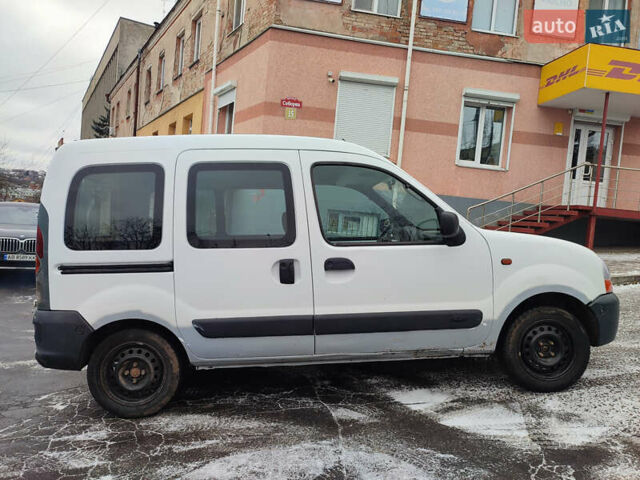 Белый Рено Кенгу, объемом двигателя 1.9 л и пробегом 221 тыс. км за 1700 $, фото 2 на Automoto.ua