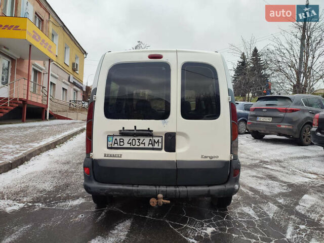 Белый Рено Кенгу, объемом двигателя 1.9 л и пробегом 221 тыс. км за 1700 $, фото 4 на Automoto.ua