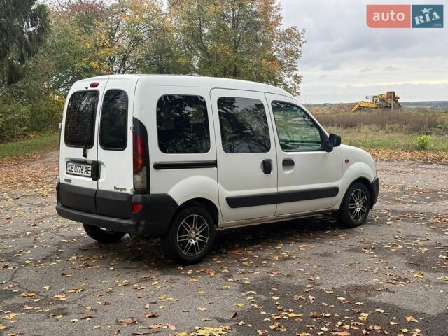 Белый Рено Кенгу, объемом двигателя 1.9 л и пробегом 305 тыс. км за 2100 $, фото 4 на Automoto.ua