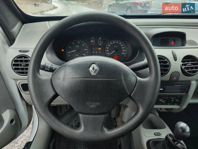 Белый Рено Кенгу, объемом двигателя 1.9 л и пробегом 221 тыс. км за 1700 $, фото 15 на Automoto.ua