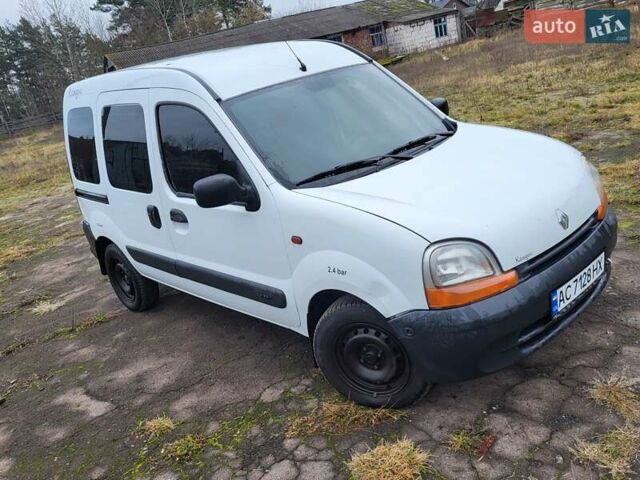 Белый Рено Кенгу, объемом двигателя 1.87 л и пробегом 215 тыс. км за 2950 $, фото 5 на Automoto.ua