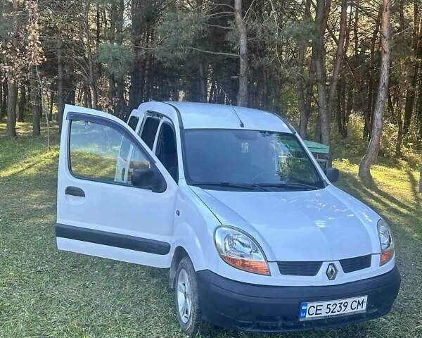 Рено Кєнгу 2003 у Чернівцях на Automoto.ua Білий Рено Кєнгу, об'ємом двигуна 1.5 л та пробігом 316 тис. км за 3400 $, фото 41 на Automoto.ua