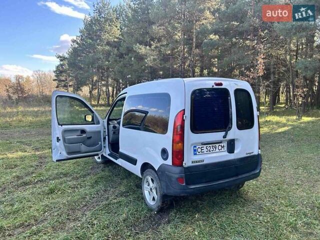 Рено Кєнгу 2003 у Чернівцях на Automoto.ua Білий Рено Кєнгу, об'ємом двигуна 1.5 л та пробігом 316 тис. км за 3400 $, фото 14 на Automoto.ua