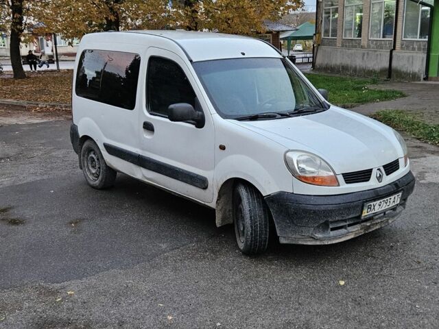 Белый Рено Кенгу, объемом двигателя 1.5 л и пробегом 300 тыс. км за 1600 $, фото 1 на Automoto.ua