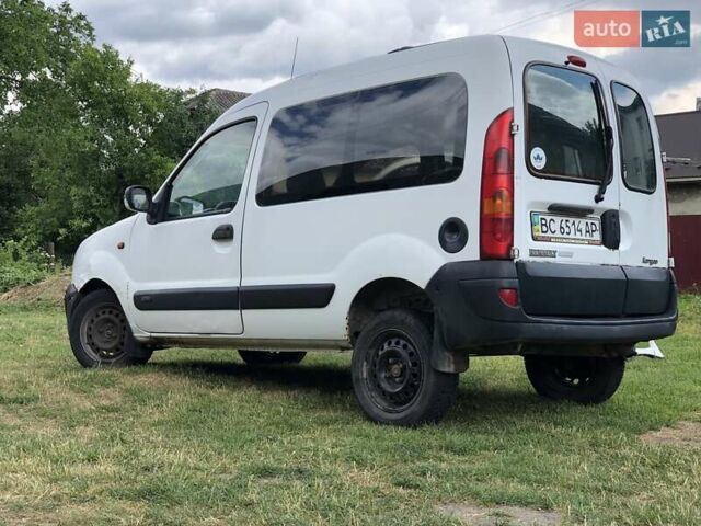 Белый Рено Кенгу, объемом двигателя 1.46 л и пробегом 372 тыс. км за 2700 $, фото 8 на Automoto.ua