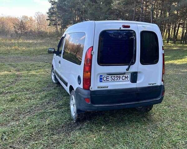 Рено Кєнгу 2003 у Чернівцях на Automoto.ua Білий Рено Кєнгу, об'ємом двигуна 1.5 л та пробігом 316 тис. км за 3400 $, фото 2 на Automoto.ua
