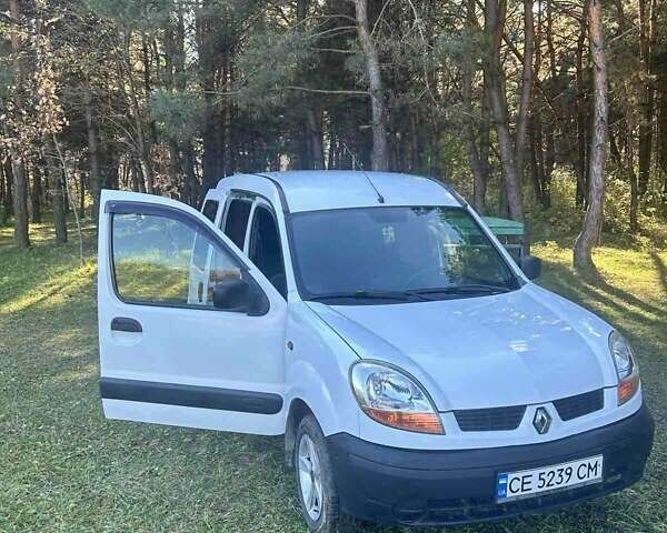 Рено Кєнгу 2003 у Чернівцях на Automoto.ua Білий Рено Кєнгу, об'ємом двигуна 1.5 л та пробігом 316 тис. км за 3400 $, фото 48 на Automoto.ua
