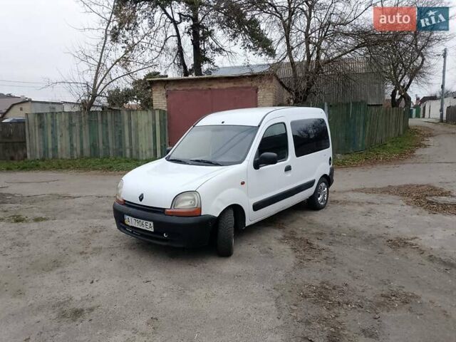 Белый Рено Кенгу, объемом двигателя 1.9 л и пробегом 287 тыс. км за 3300 $, фото 2 на Automoto.ua