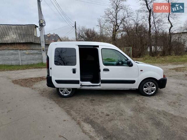 Белый Рено Кенгу, объемом двигателя 1.9 л и пробегом 287 тыс. км за 3300 $, фото 6 на Automoto.ua
