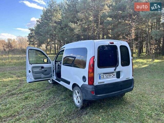 Рено Кєнгу 2003 у Чернівцях на Automoto.ua Білий Рено Кєнгу, об'ємом двигуна 1.5 л та пробігом 316 тис. км за 3400 $, фото 16 на Automoto.ua