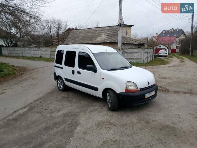 Белый Рено Кенгу, объемом двигателя 1.9 л и пробегом 287 тыс. км за 3300 $, фото 5 на Automoto.ua