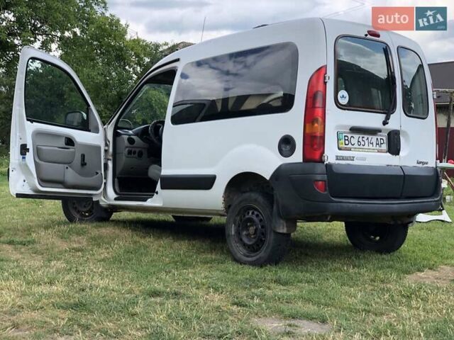 Белый Рено Кенгу, объемом двигателя 1.46 л и пробегом 372 тыс. км за 2700 $, фото 1 на Automoto.ua