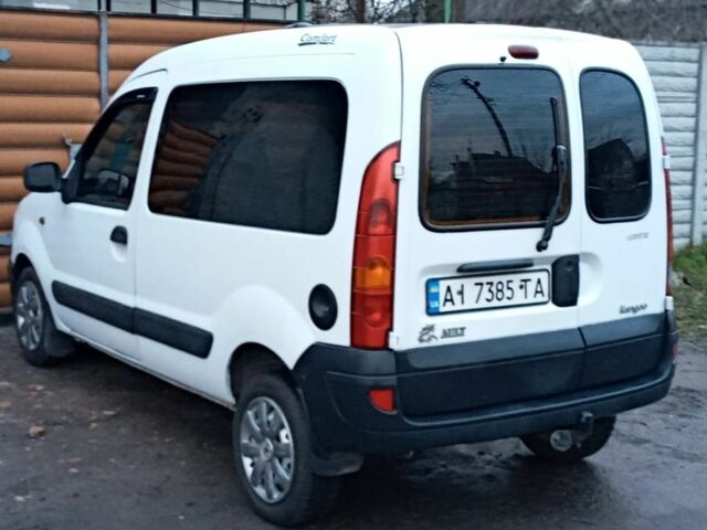 Белый Рено Кенгу, объемом двигателя 1.5 л и пробегом 196 тыс. км за 3100 $, фото 8 на Automoto.ua