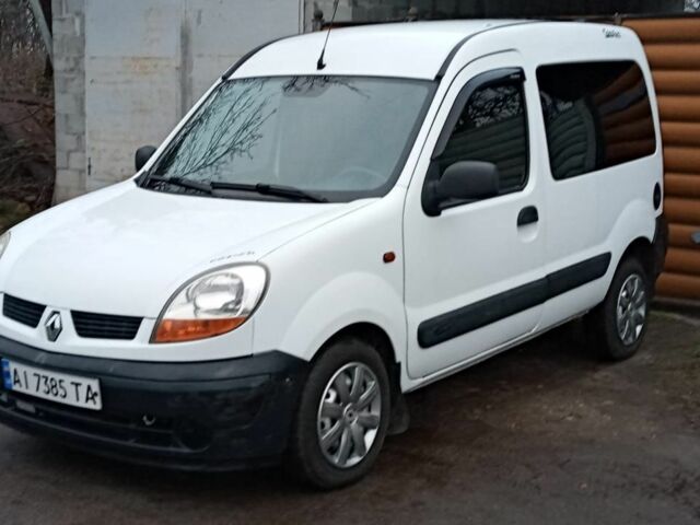 Белый Рено Кенгу, объемом двигателя 1.5 л и пробегом 196 тыс. км за 3100 $, фото 1 на Automoto.ua