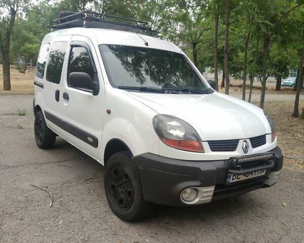 Рено Кенгу 2004 в Николаеве на Automoto.ua Белый Рено Кенгу, объемом двигателя 1.6 л и пробегом 246 тыс. км за 6500 $, фото 6 на Automoto.ua